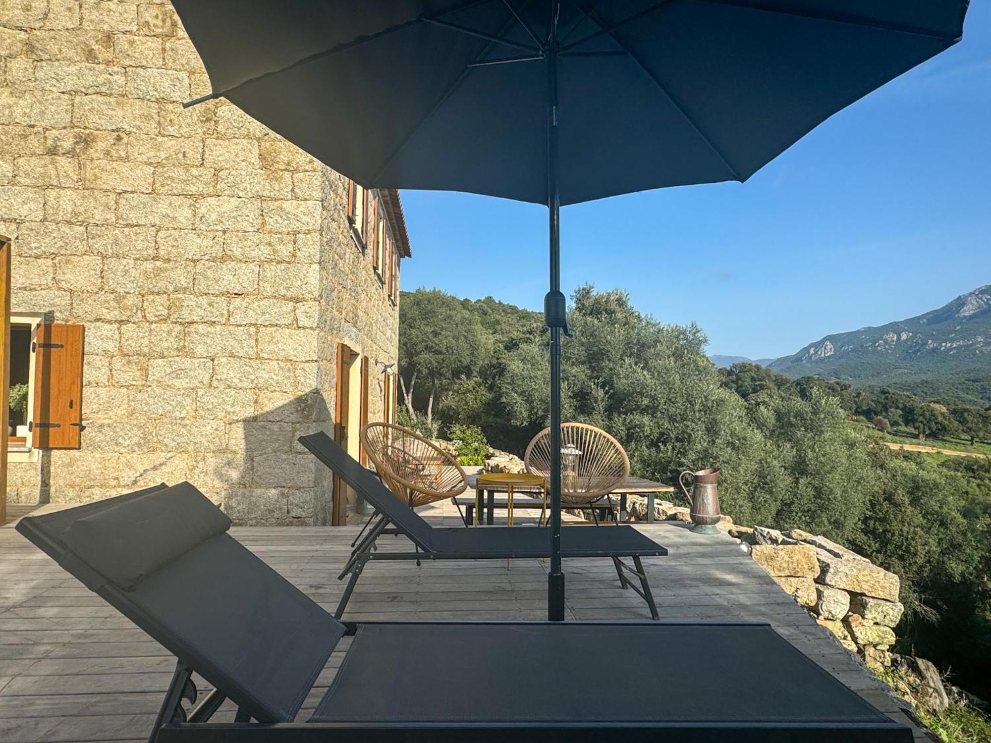 Maison De Campagne, Deux Chambres, Vue Sur Les Montagnes Sartene  Exterior photo